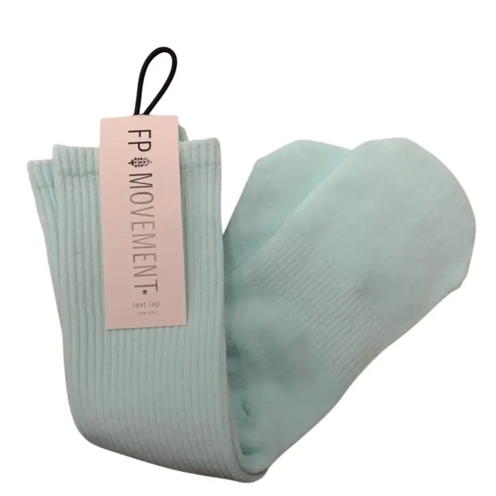 Free People Movement Last Lap Tube Socks Pistachio